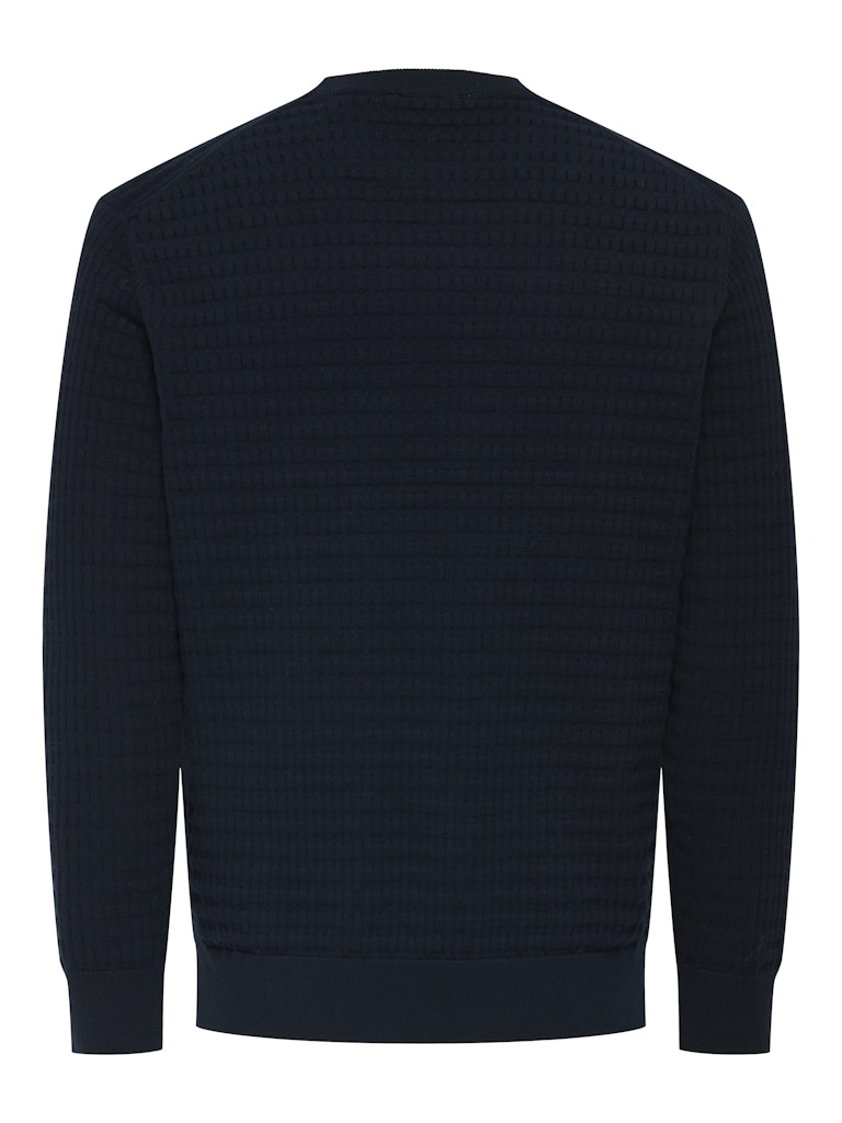 Only and Sons miesten neulepusero ONSBERRY REG 12 LS CREW KNIT FRML NOOS, Dark Sapphire