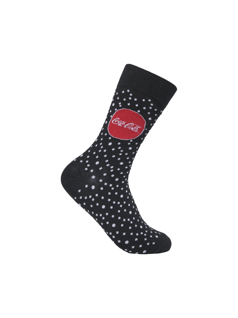 Only and Sons miesten sukat Cola Sock 3 Pack, musta, valkoinen ja Coke red