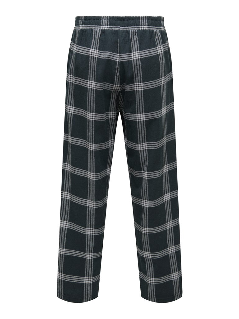 Only and Sons miesten pyjamahousut Strib Woven Pant, musta