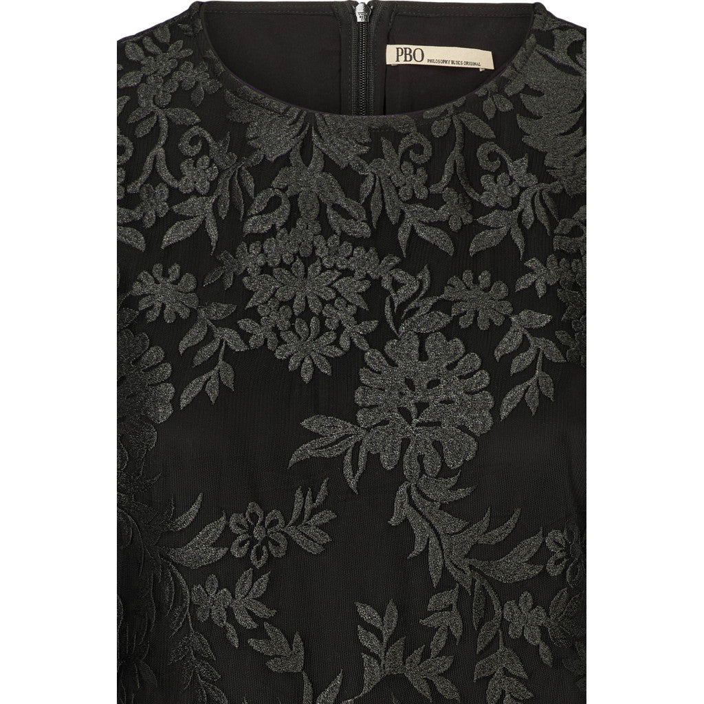 Philosophy Blues Original naisten mekko Lyci Dress, musta