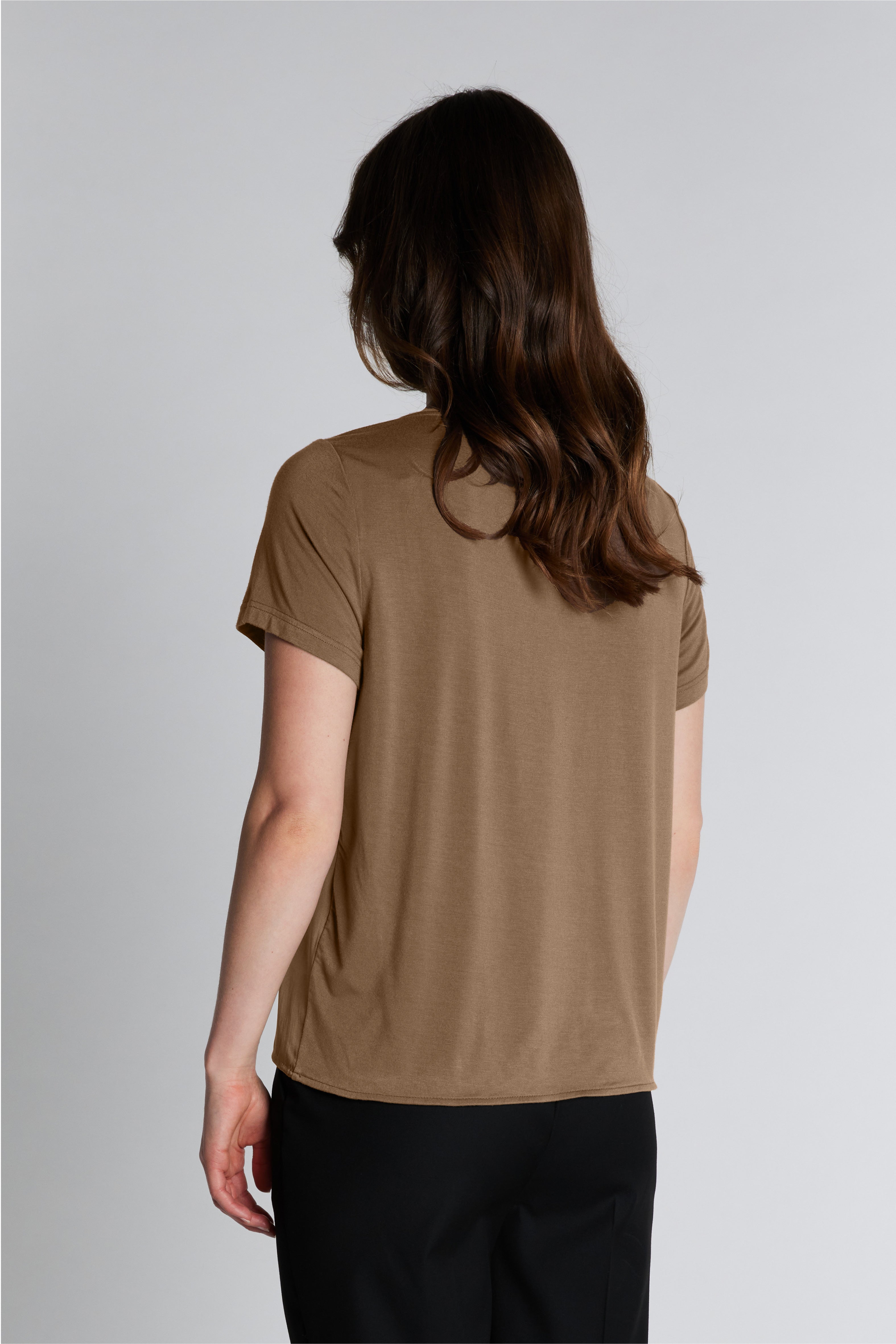 Philosophy Blues Original naisten pusero Meise Top, tummanruskea