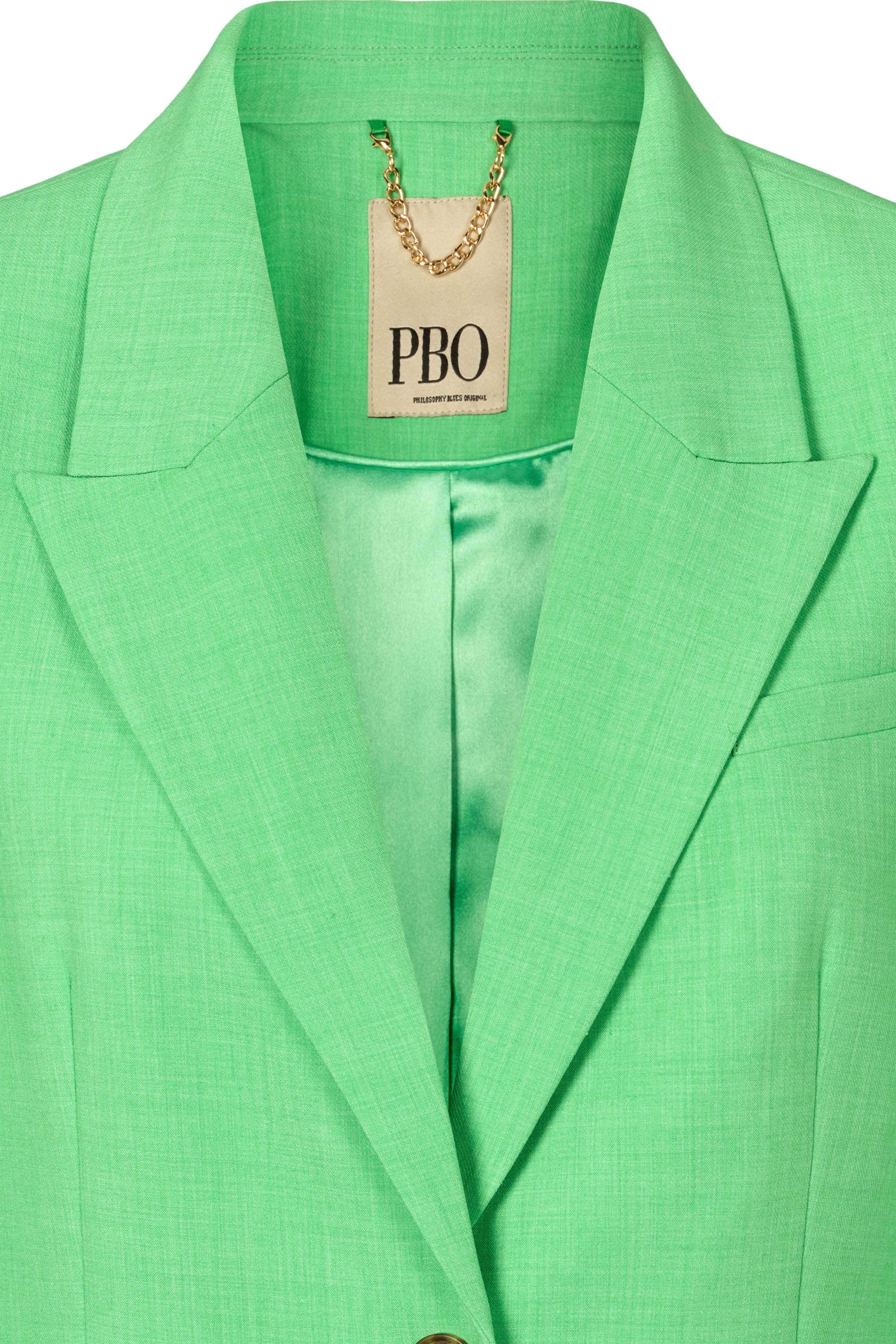 Philosophy Blues Original naisten bleiseri Bami Short Blazer, vihreä