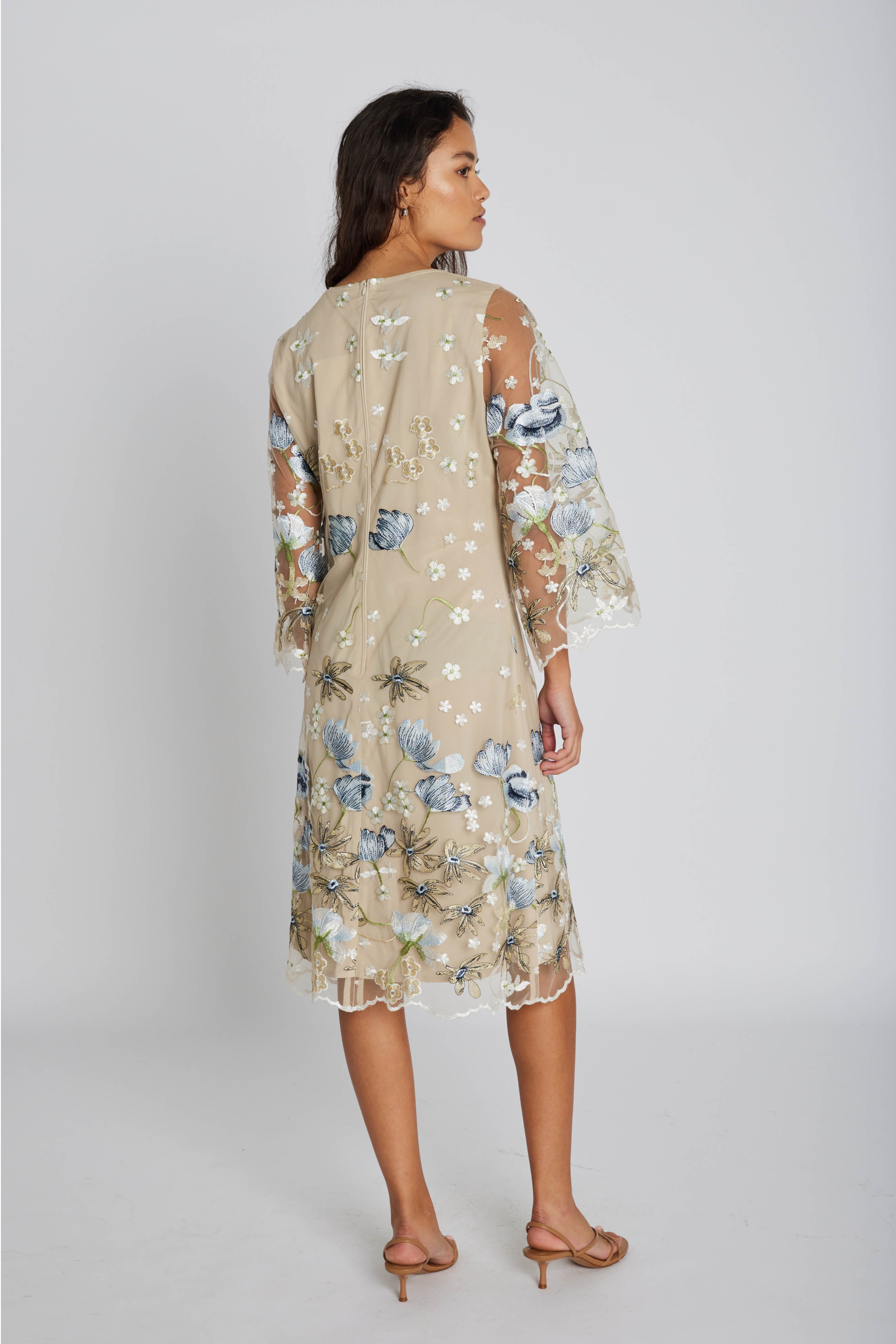 Philosophy Blues Original mekko Poppy Dress, monivärinen kuosi