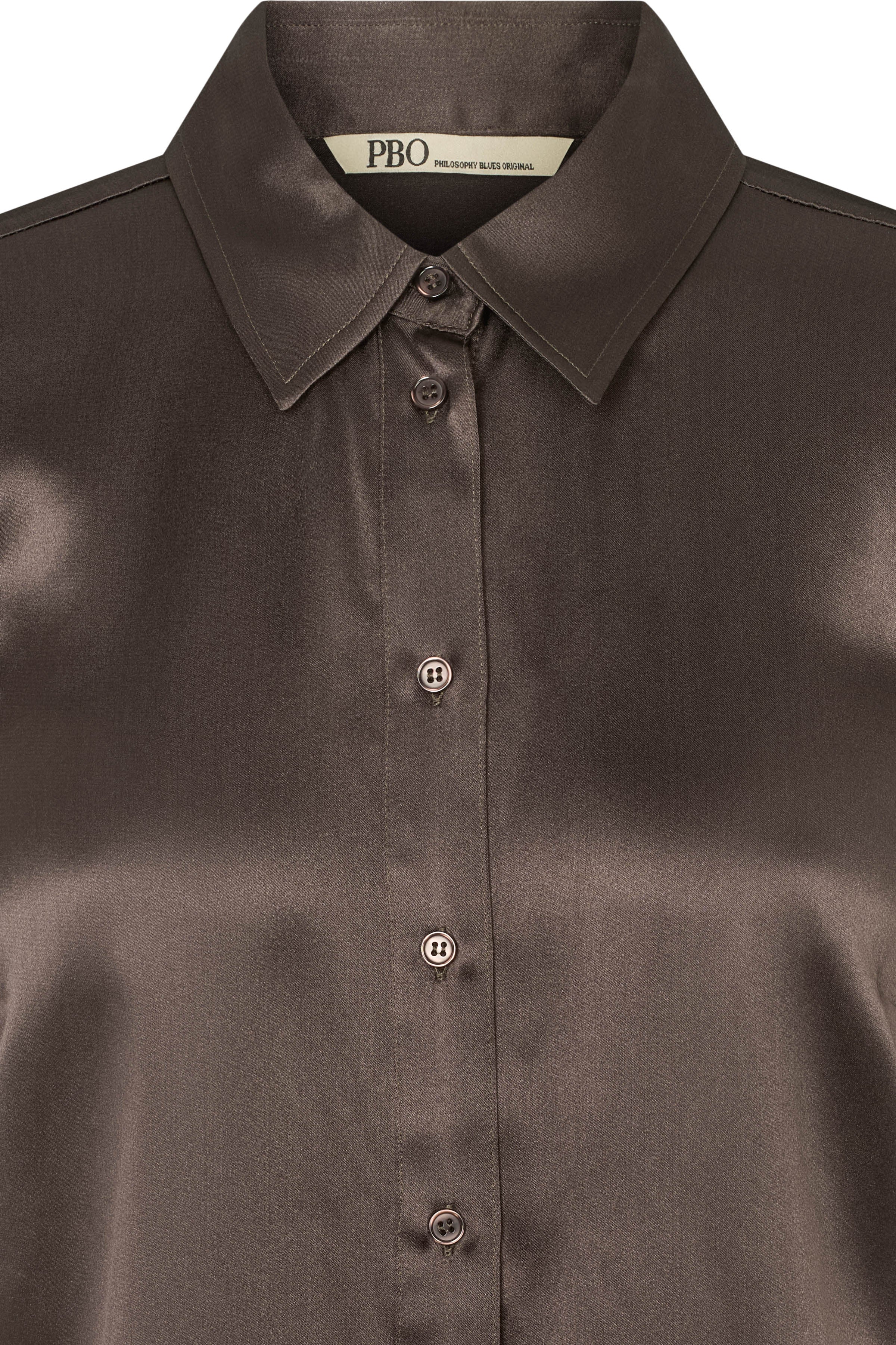 Philosophy Blues Original naisten paitapusero Olino Shirt, tummanruskea