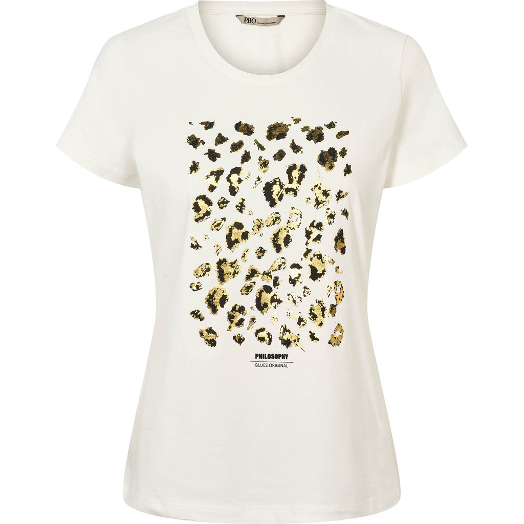 Philosophy Blues Original naisten T-paita Leo T-Shirt, valkoinen