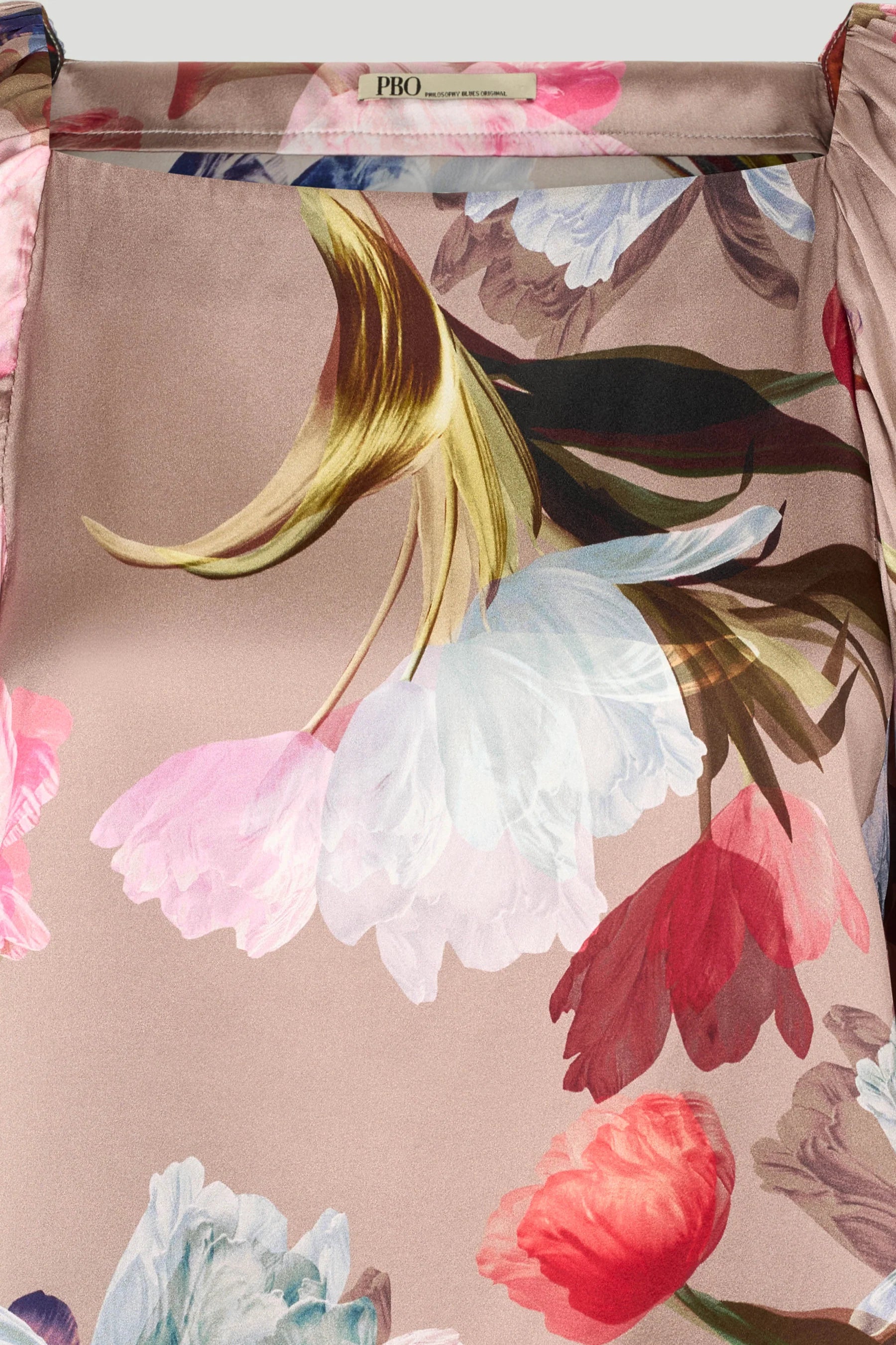 Philosophy Blues Original naisten pusero Celia Silk Blouse, monivärinen kuosi