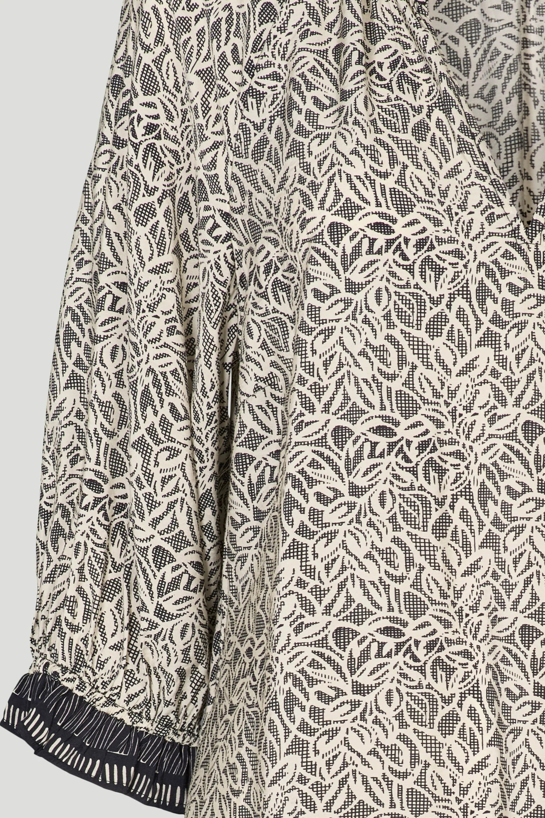 Philosophy Blues Original naisten mekko Gabby Dress, mustavalkoinen