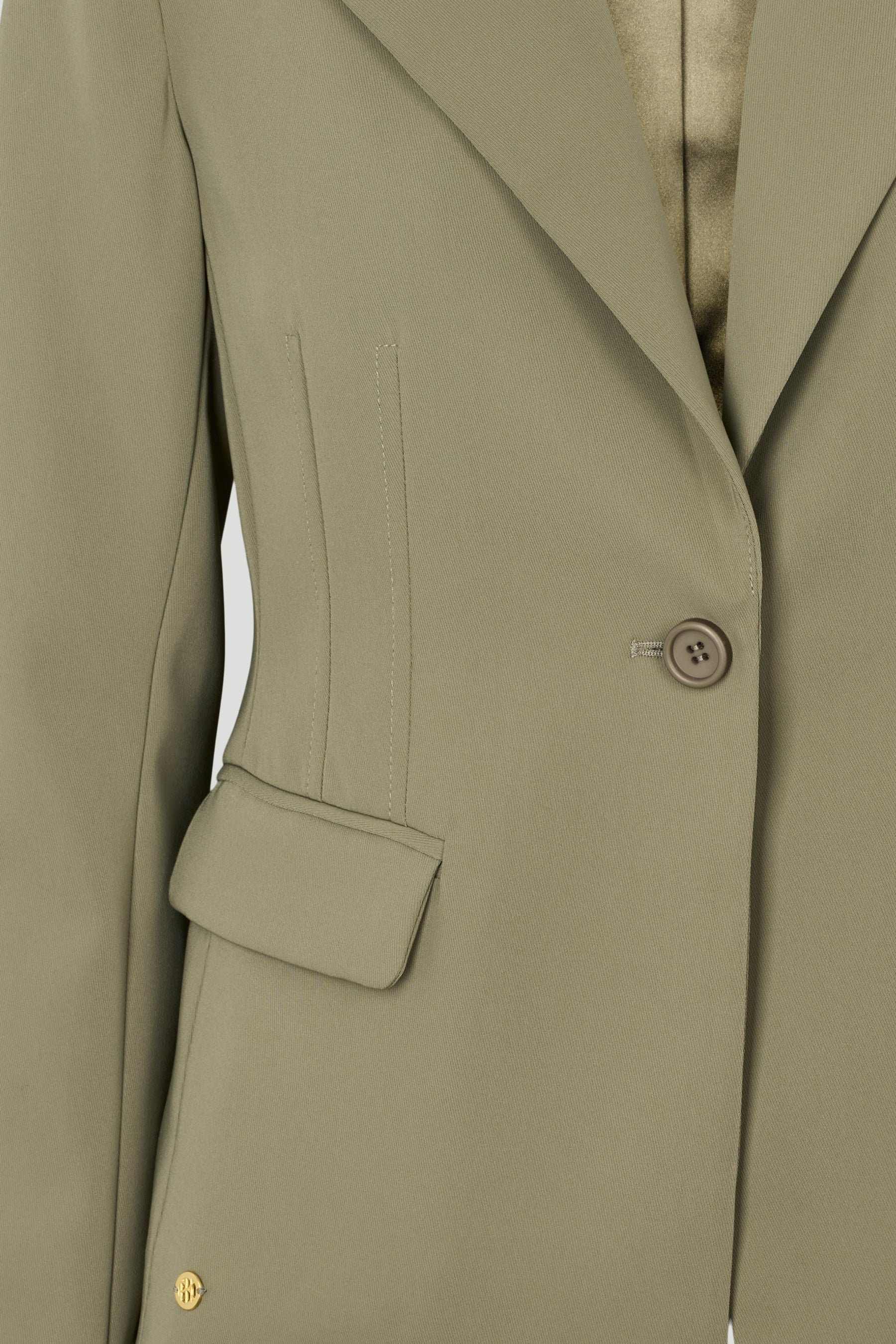 Philosophy Blues Original naisten bleiseri Verato Short Blazer, vaalea armeijanvihreä