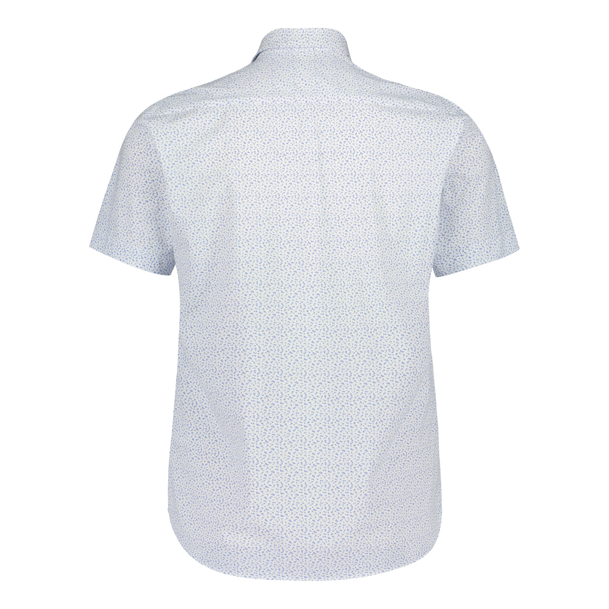 Sinnuu miesten kauluspaita K Technical Performance SS Shirt Microp, sininen kuosi