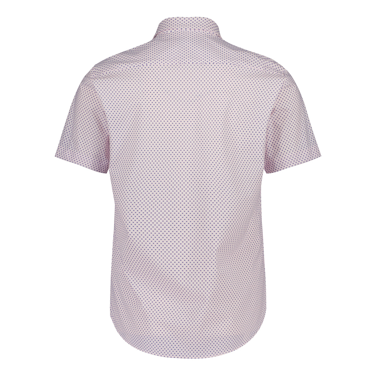Sinnuu miesten kauluspaita K Technical Performance SS Shirt Microp, pinkki kuosi