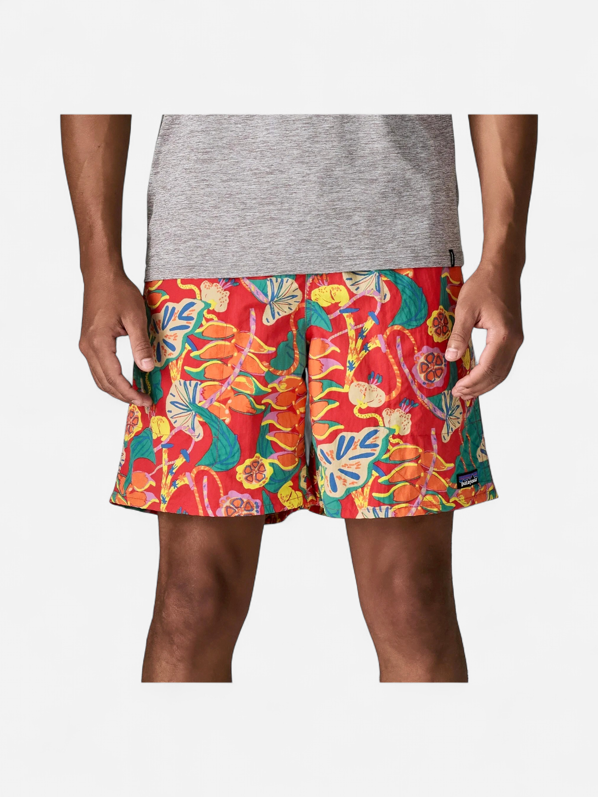 Patagonia miesten shortsit M's Baggies Longs - 7 in., monivärinen kuosi - Kekäle.fi