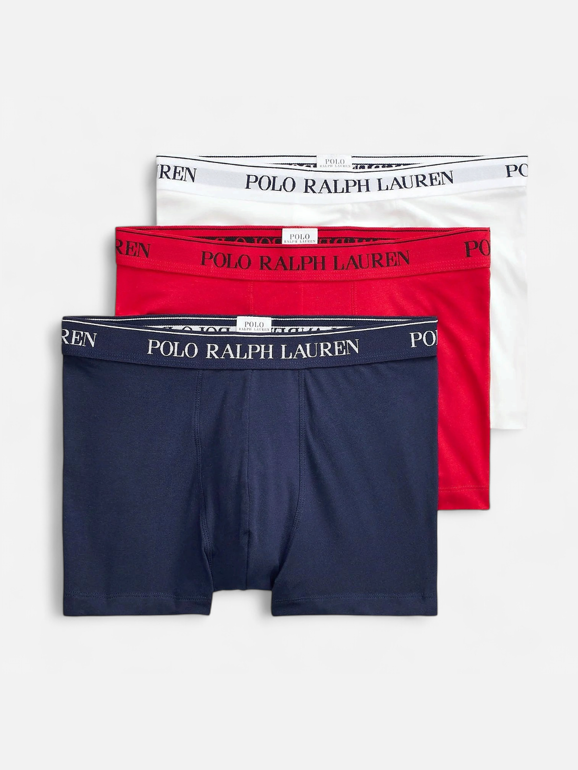 Polo Ralph Lauren miesten bokserit Classic 3-Pack Trunk, punainen - Kekäle.fi