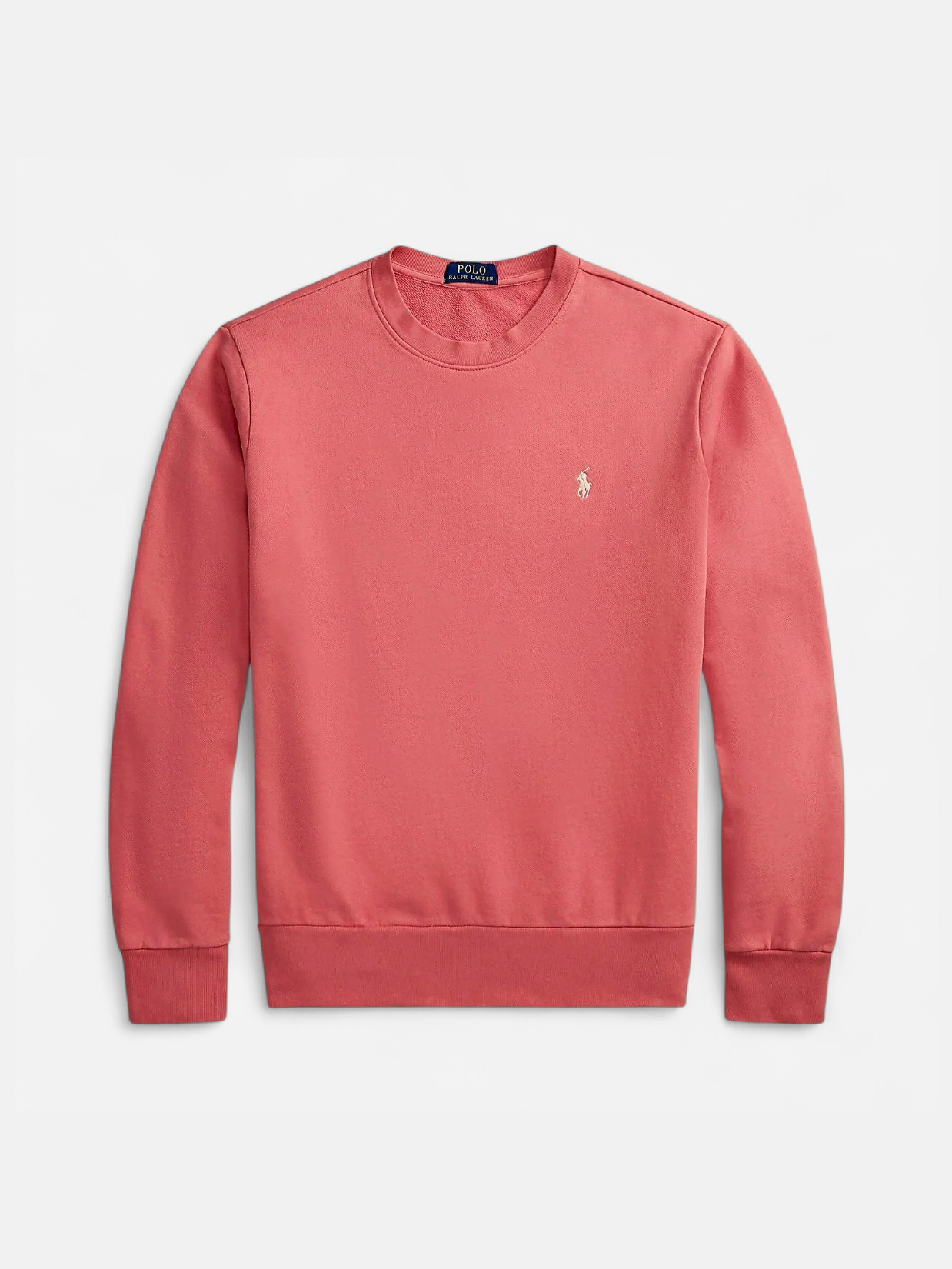 Polo Ralph Lauren miesten collegepaita Long Sleeve C Neck, punainen - Kekäle.fi