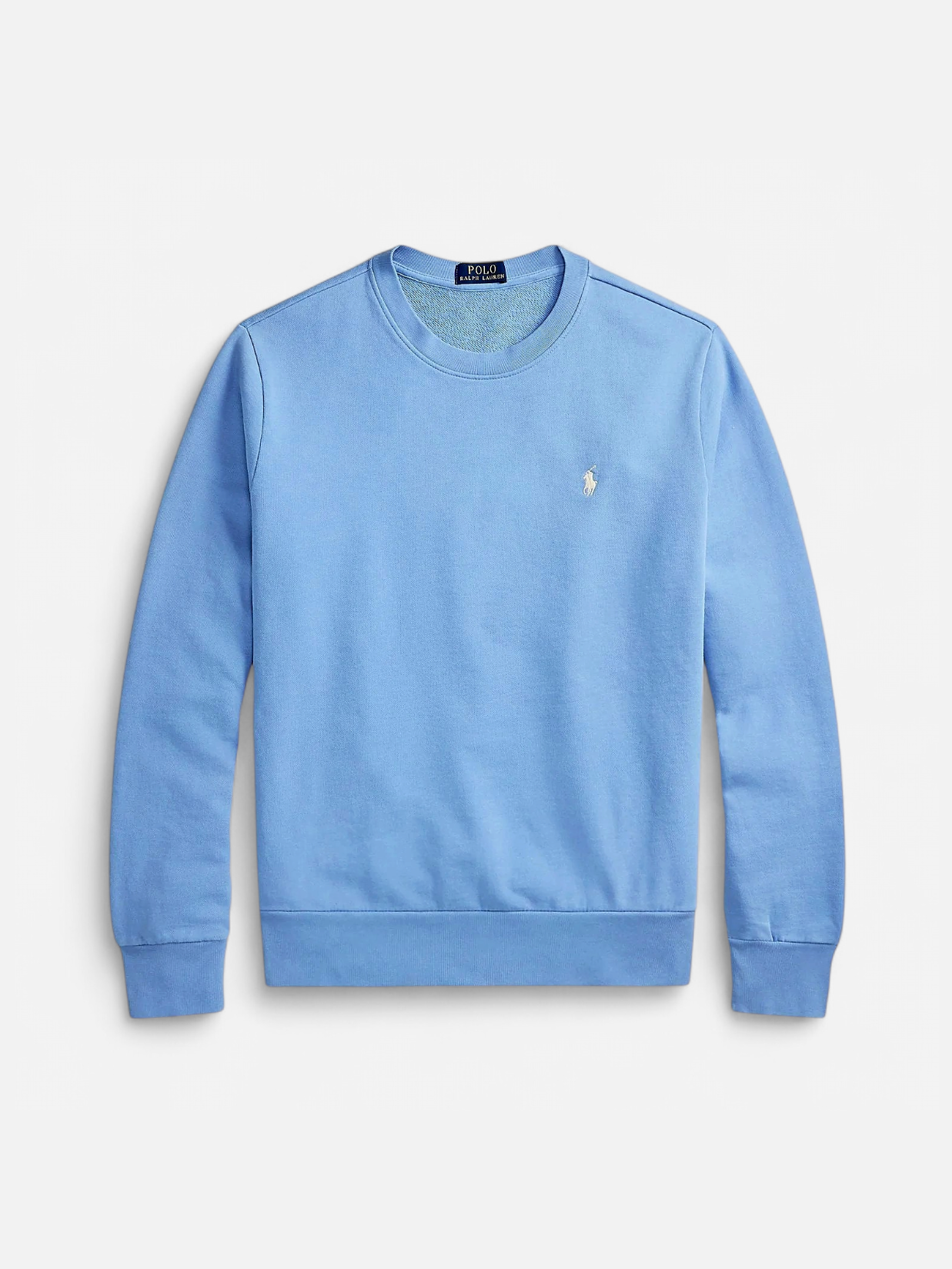 Polo Ralph Lauren miesten collegepaita Long Sleeve C Neck, vaaleansininen - Kekäle.fi