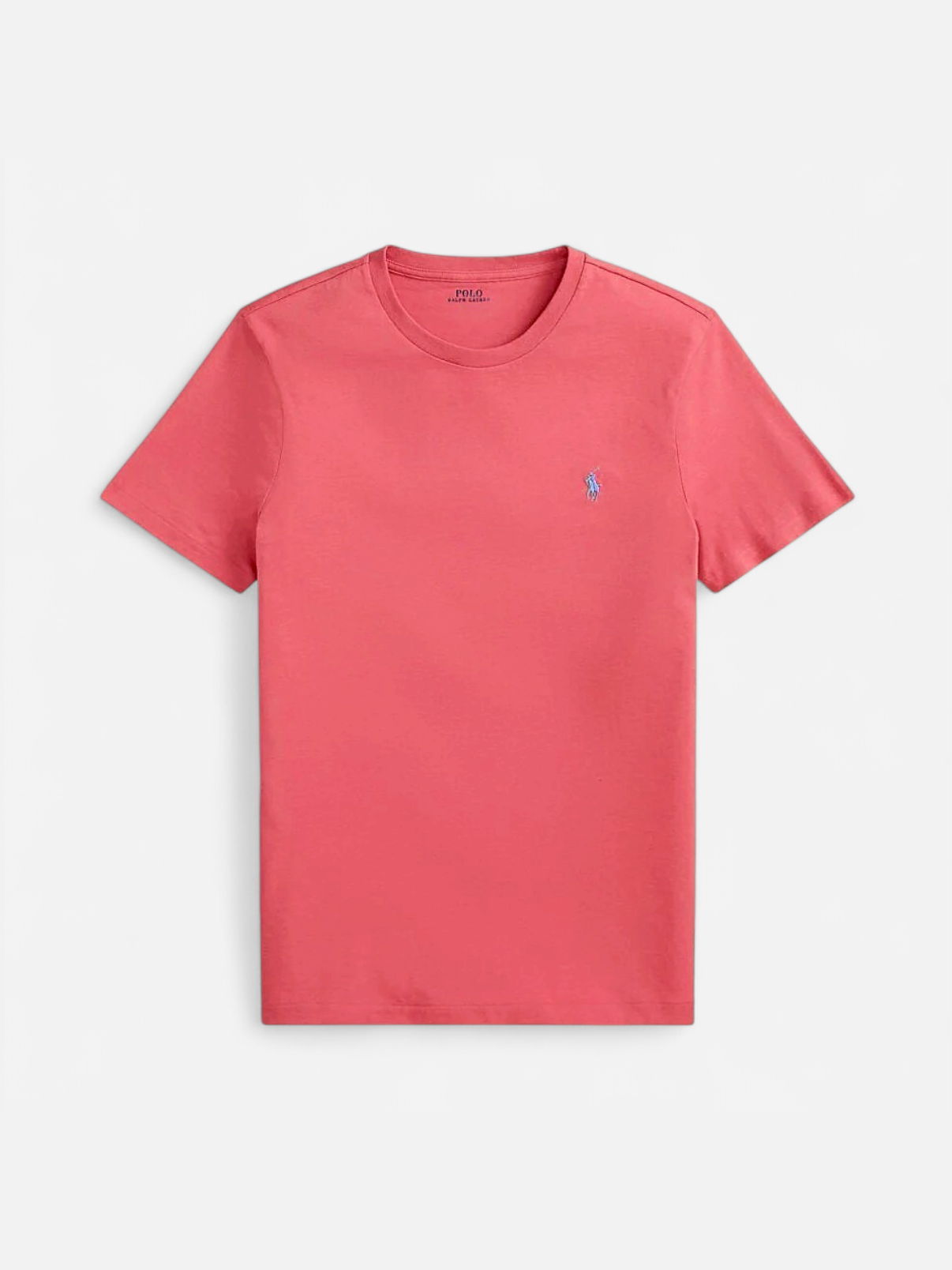 Polo Ralph Lauren miesten t-paita Custom Slim Fit T-shirt Seasonal Color, punainen - Kekäle.fi