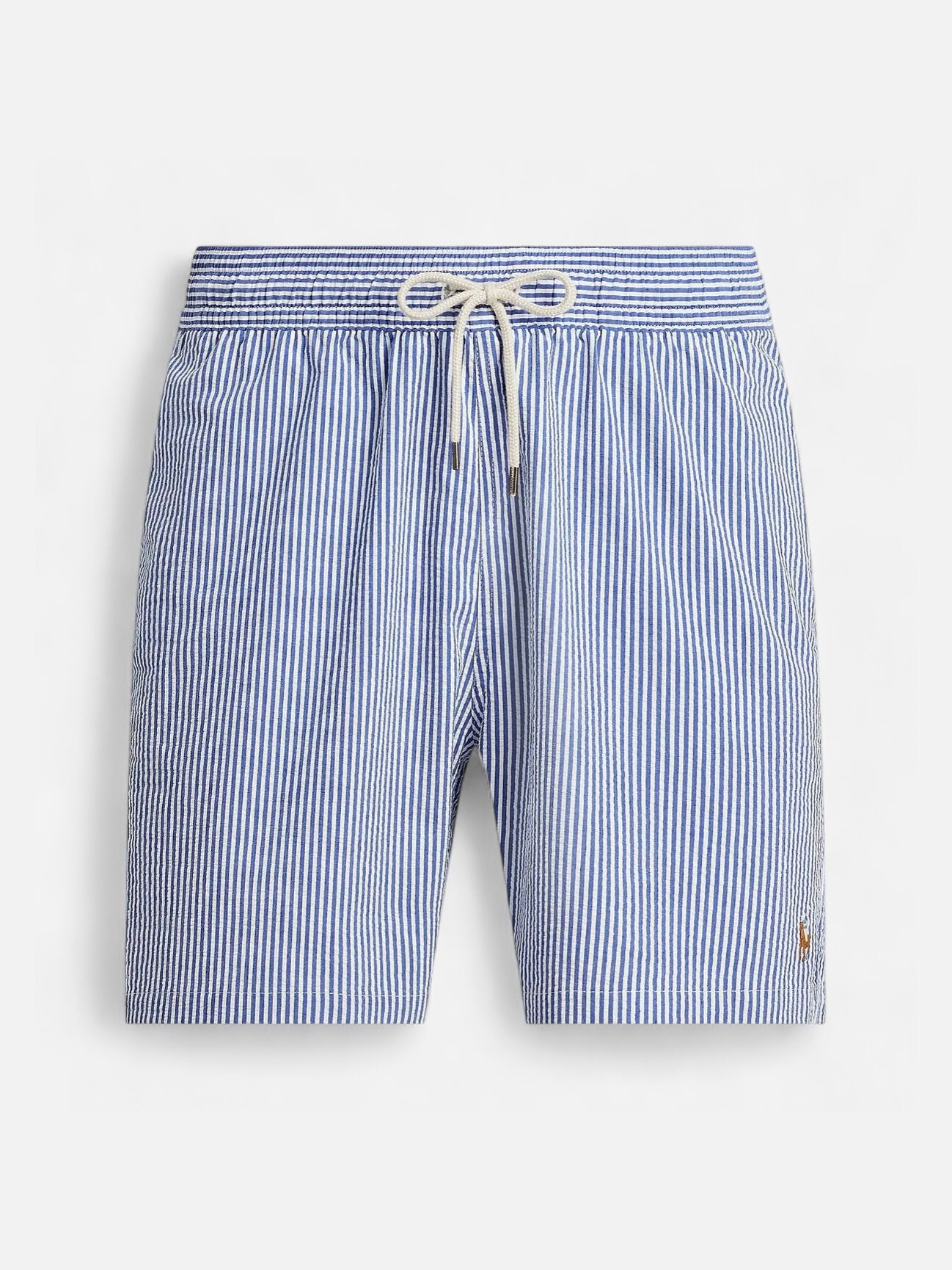 Polo Ralph Lauren miesten uimashortsit Traveler Mid Trunk, raidallinen sininen - Kekäle.fi