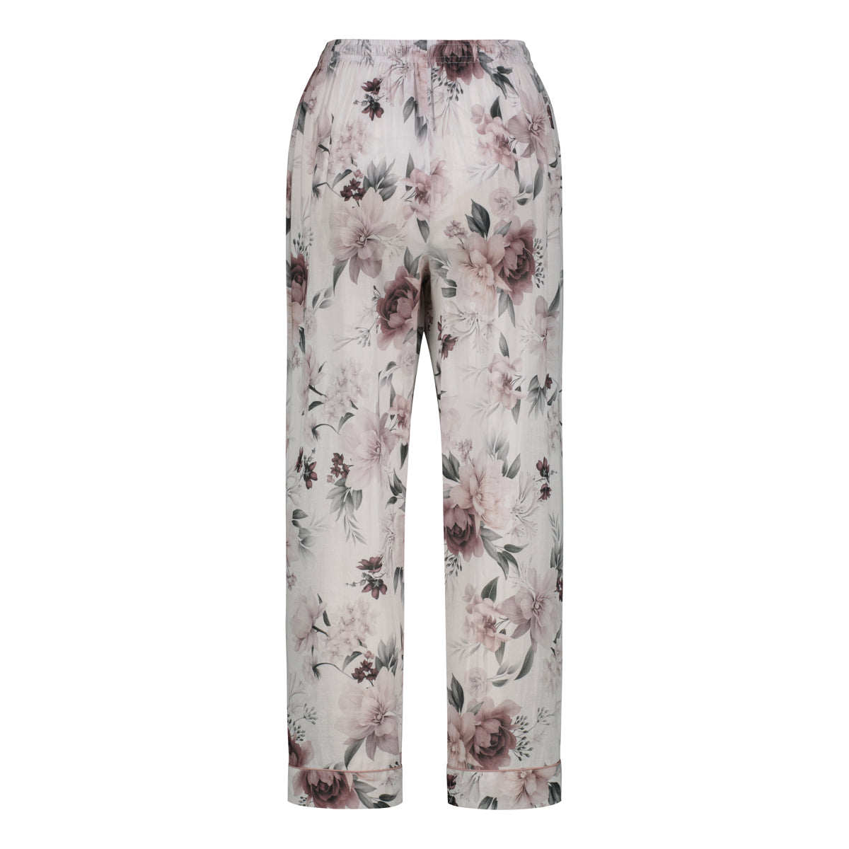 Klement naisten pyjama Bea Pyjama, valkopohjainen kuosi