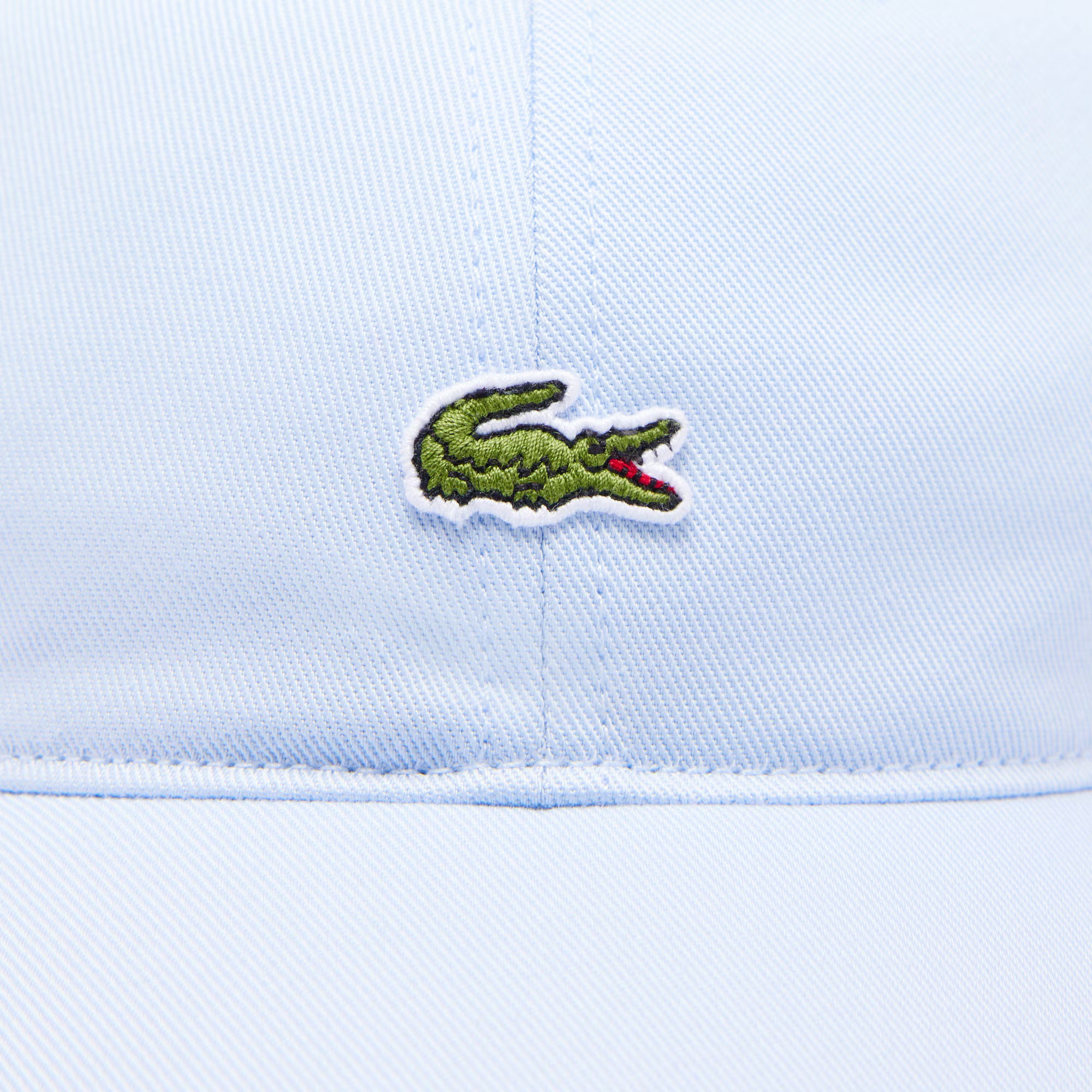 Lacoste miesten lippis Cotton Twill Cap With Croc, vaaleansininen