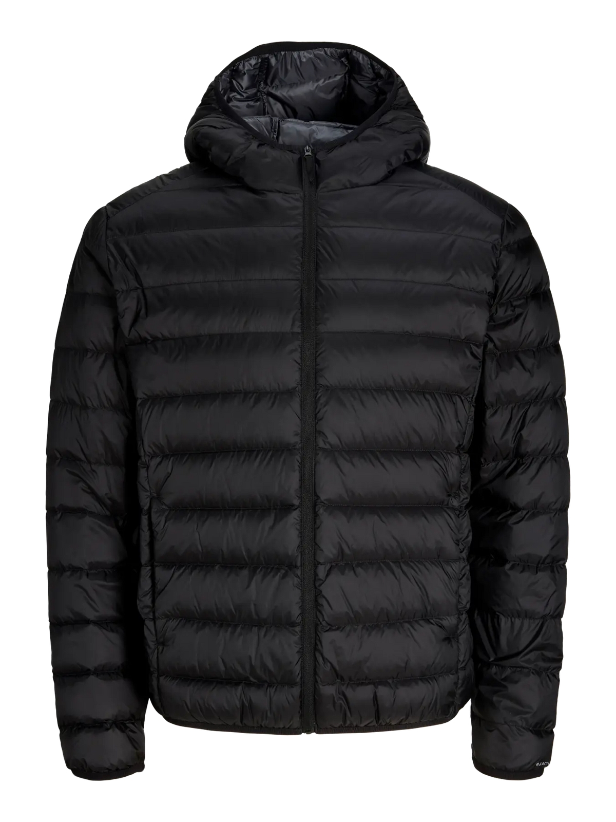Jack and Jones miesten kevytuntuvatakki Jjeberg Light Down Puffer Hood, musta