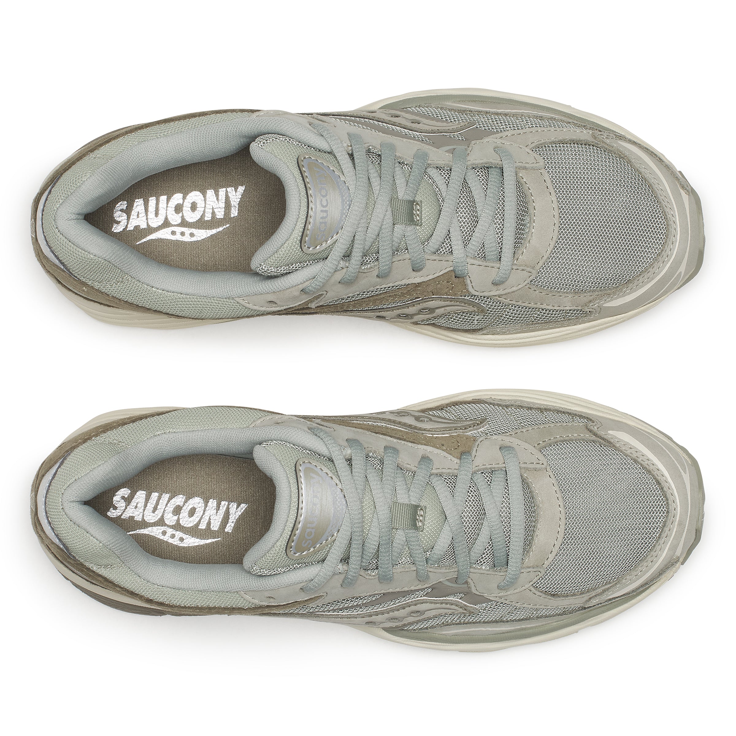 Saucony miesten lenkkarit ProGrid Omni 9 Og Suede New Cage, Beige