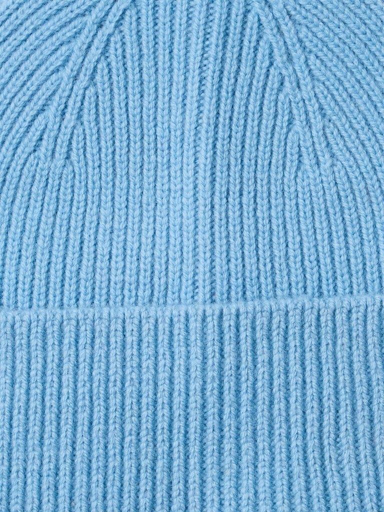 Selected miesten pipo Mason Merino Beanie, Blissful Blue