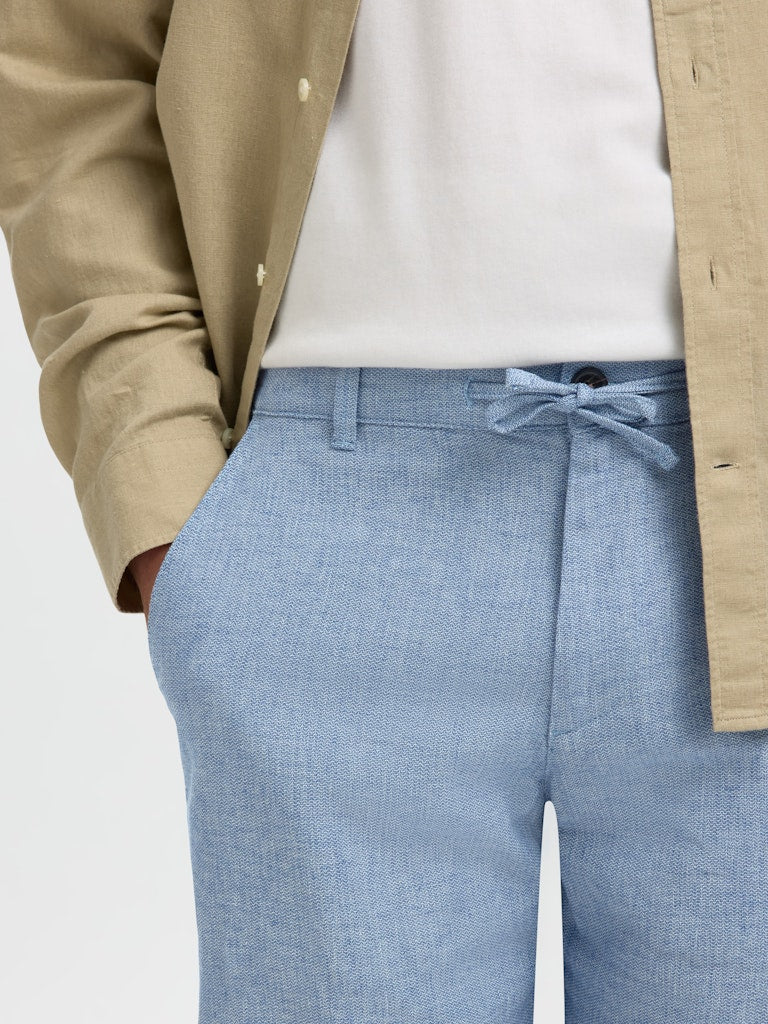 Selected miesten shortsit Brody, Cashmere Blue Mixed W. Tr