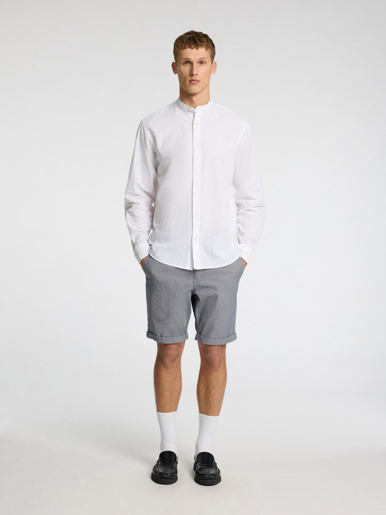Selected miesten shortsit Luton SlhSlim Flex, Oceana W. Oatmeal