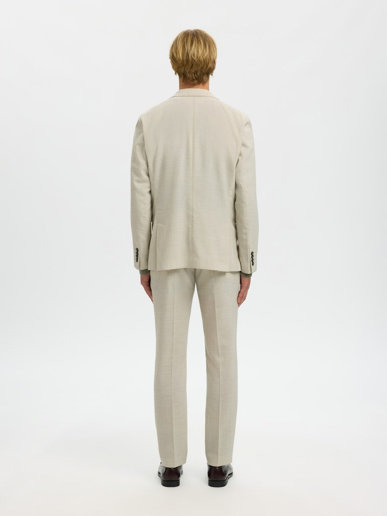 Selected miesten bleiseri SlhSlim Oasis, Egret