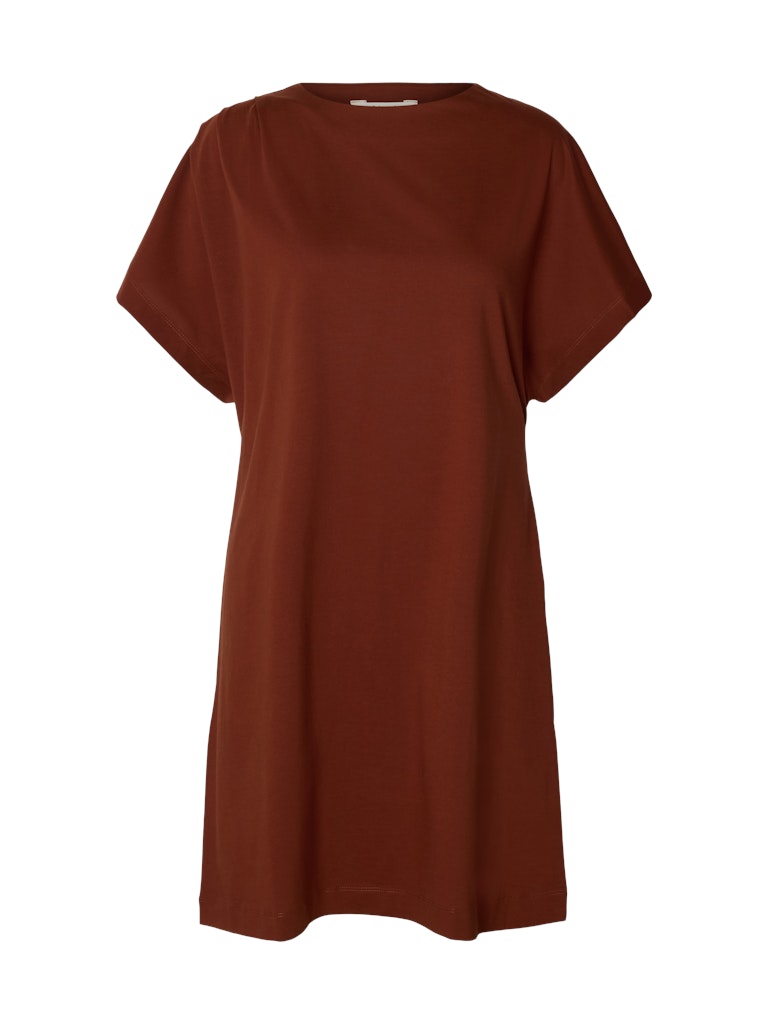 Selected Femme mekko Calli, Cherry Mahogany