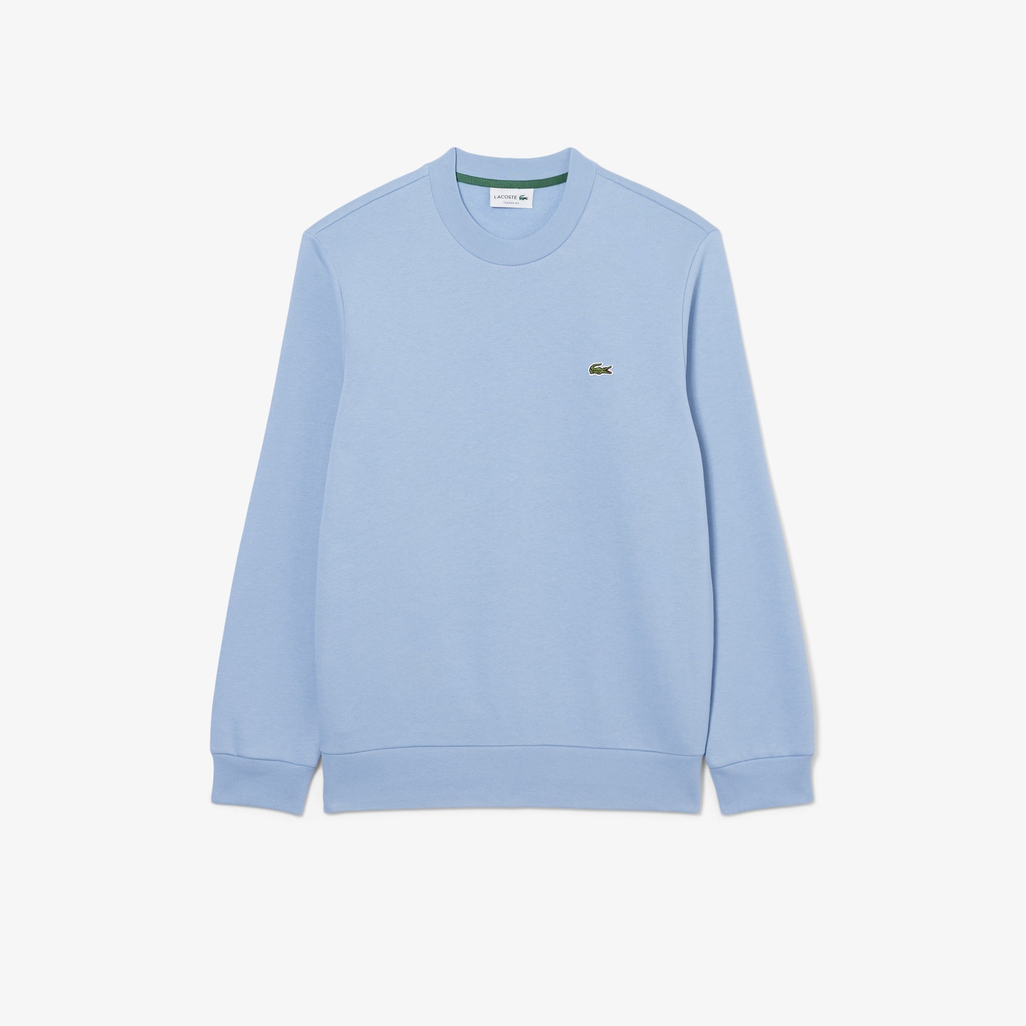 Lacoste miesten neulepusero Brushed Cotton Fleex Jogger Sweatshirt, vaaleansininen