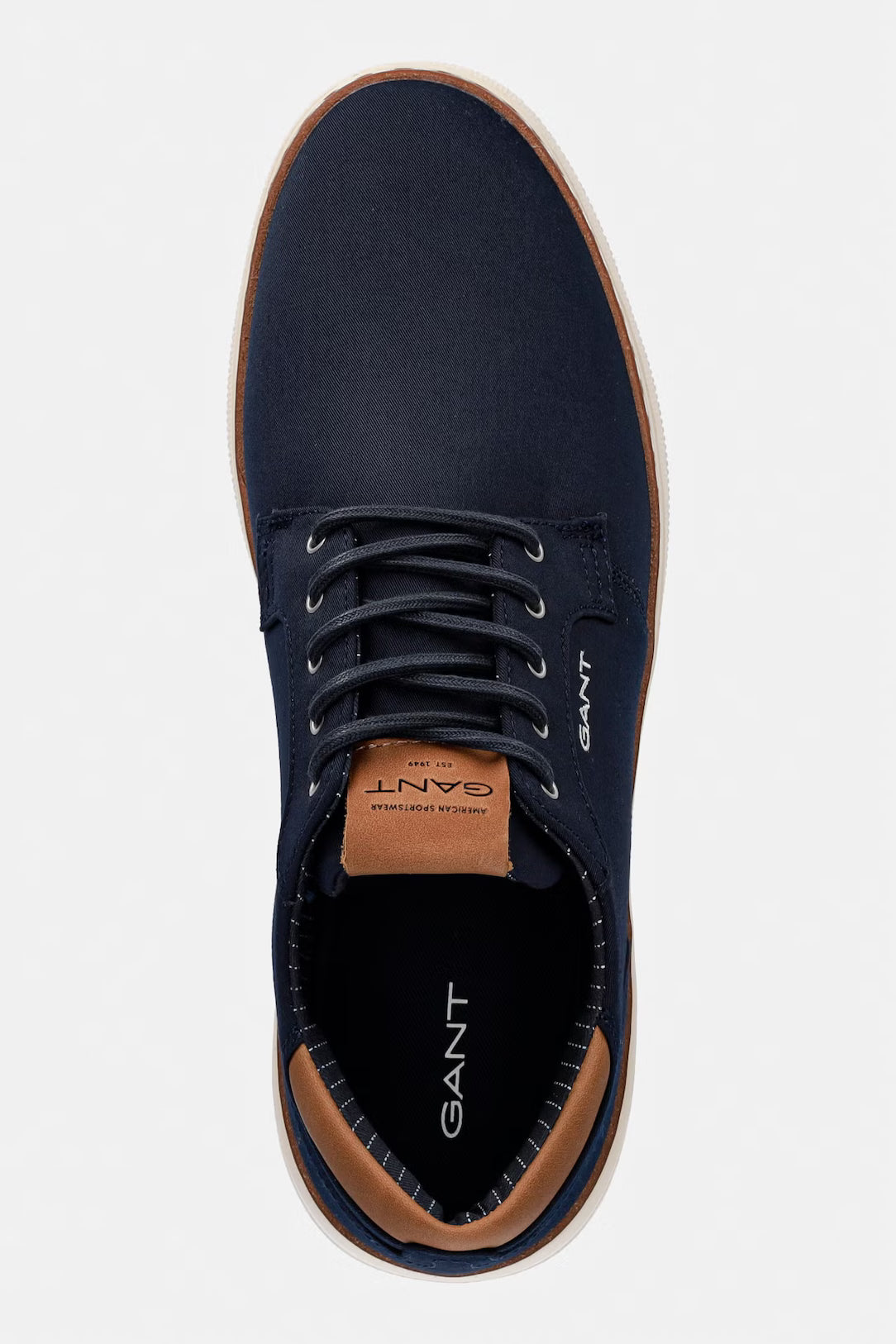 Gant miesten kengät San Prep Canvas Sneaker, tummansininen
