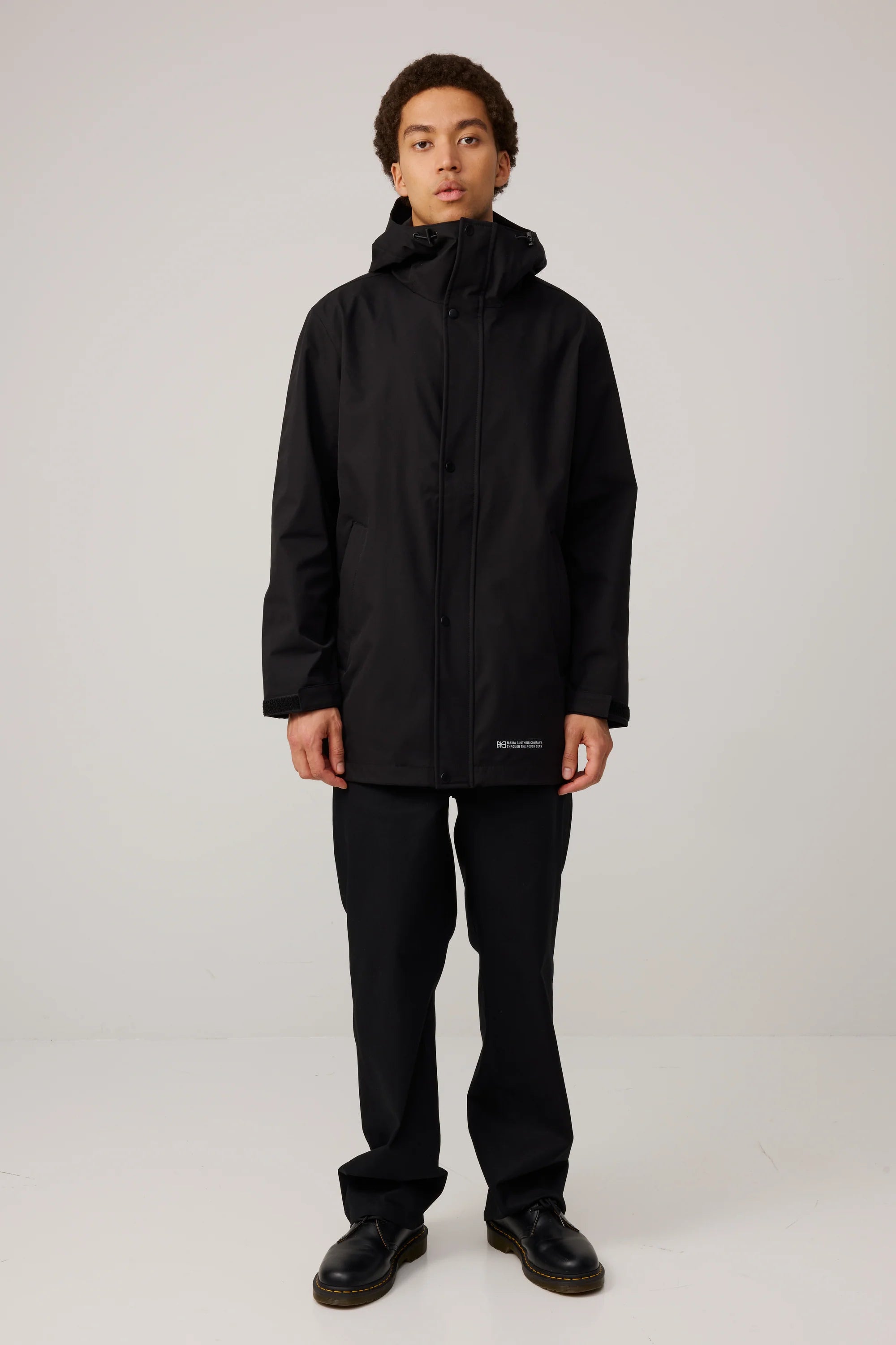 Makia miesten takki Mallory Jacket, musta