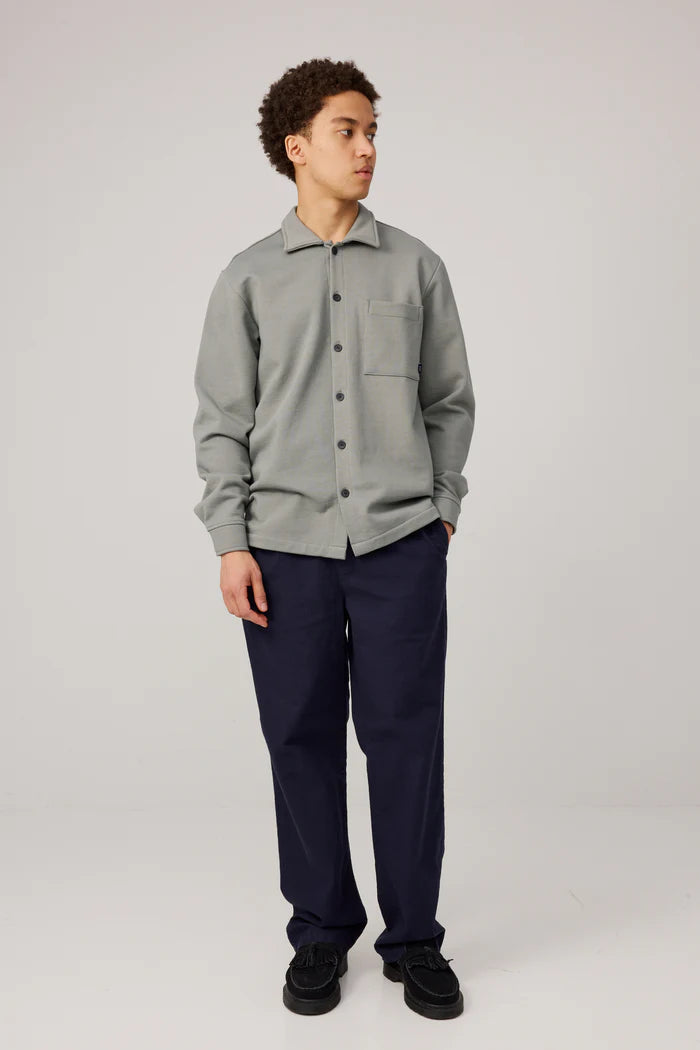 Makia miesten paitatakki Process Overshirt, vihreä