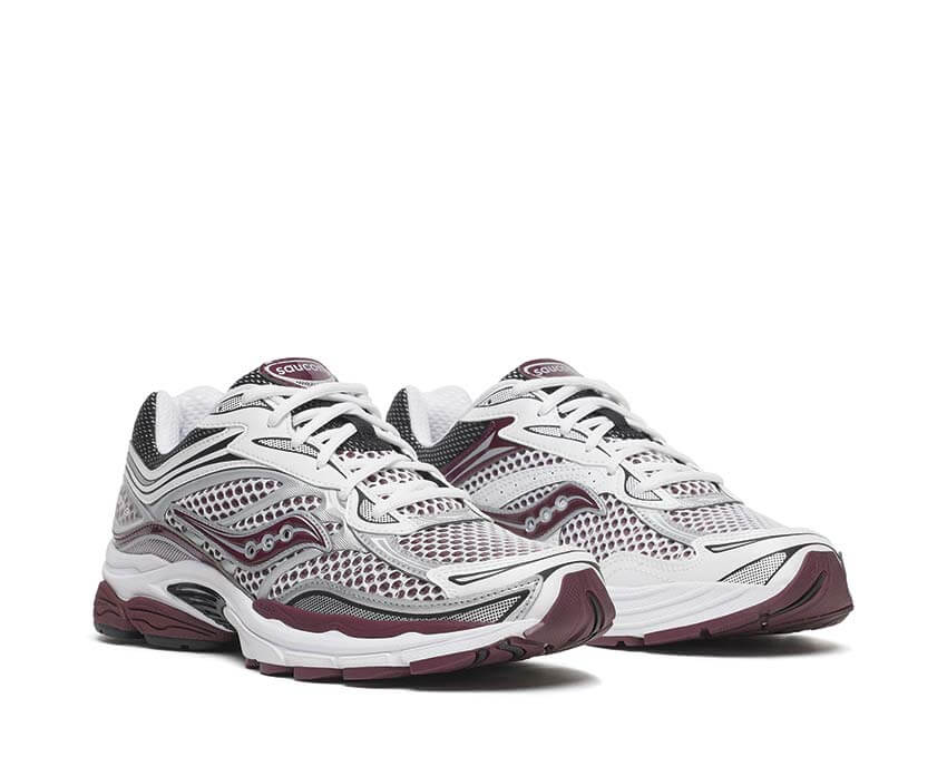 Saucony miesten lenkkarit ProGrid Omni 9, viininpunainen kuosi