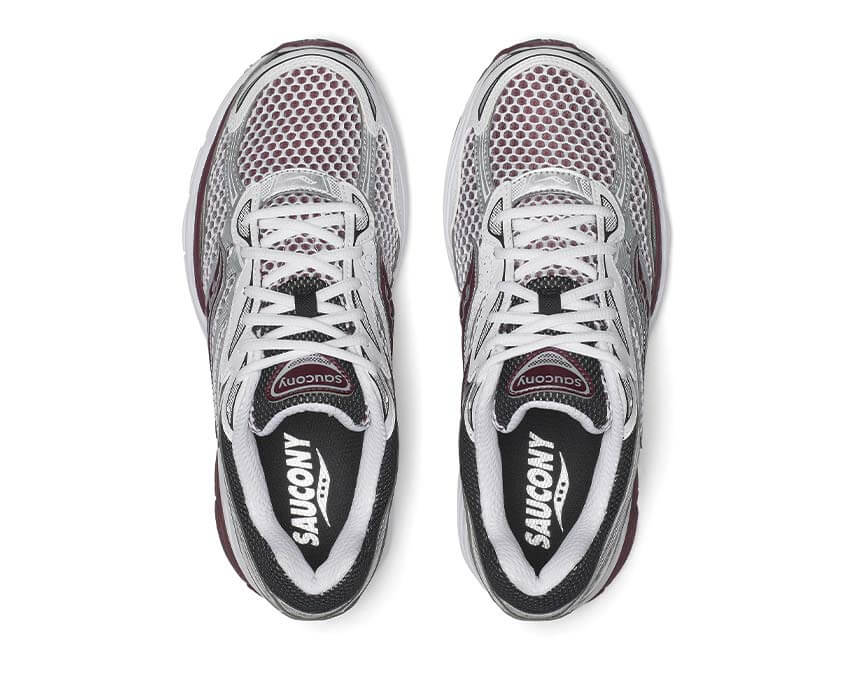 Saucony miesten lenkkarit ProGrid Omni 9, viininpunainen kuosi