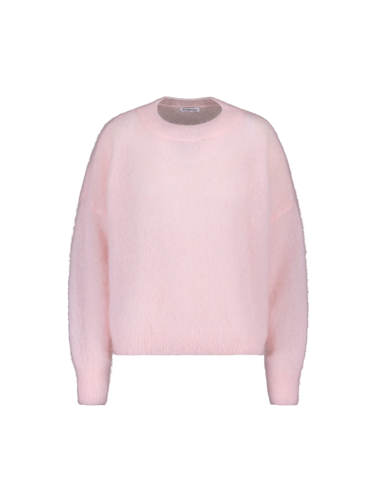 Sinnuu naisten neulepusero Darla Mohairneule, vaaleanpunainen