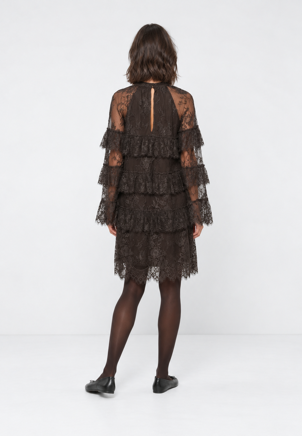Y.A.S mekko YasLacey, Chocolate Brown