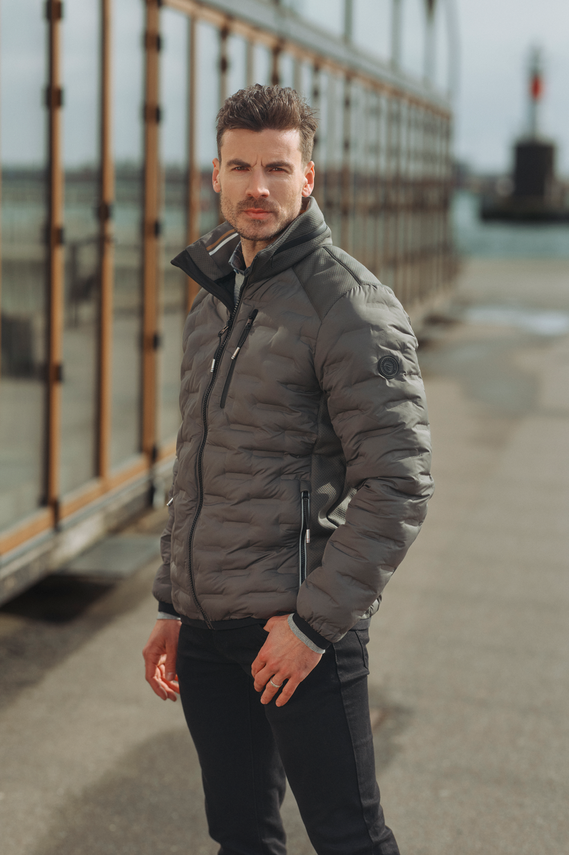 Thomas Regency miesten takki K Light Insulated Jacket, harmaa