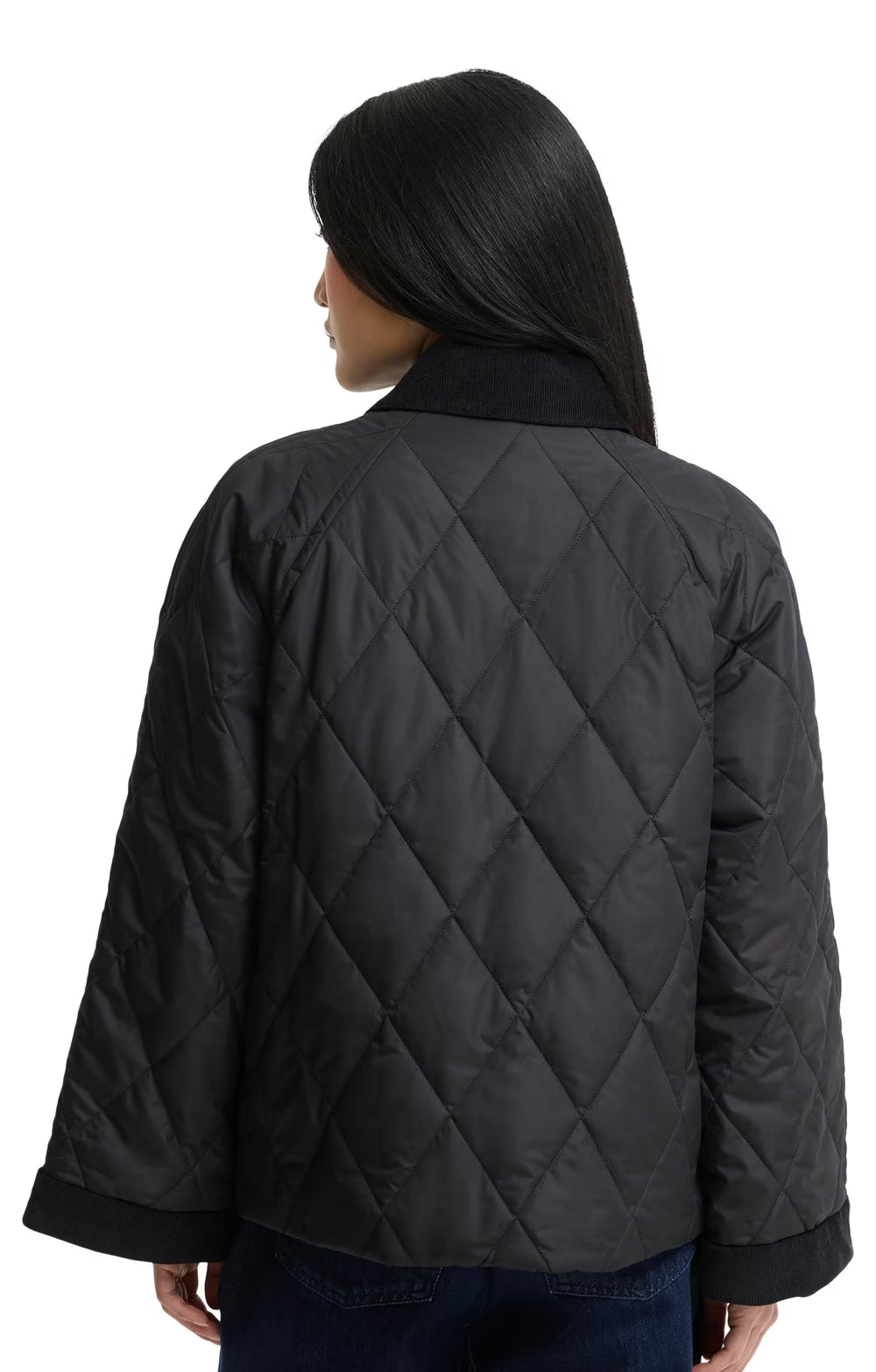 Barbour naisten tikkitakki Kilnwick Quilt, musta