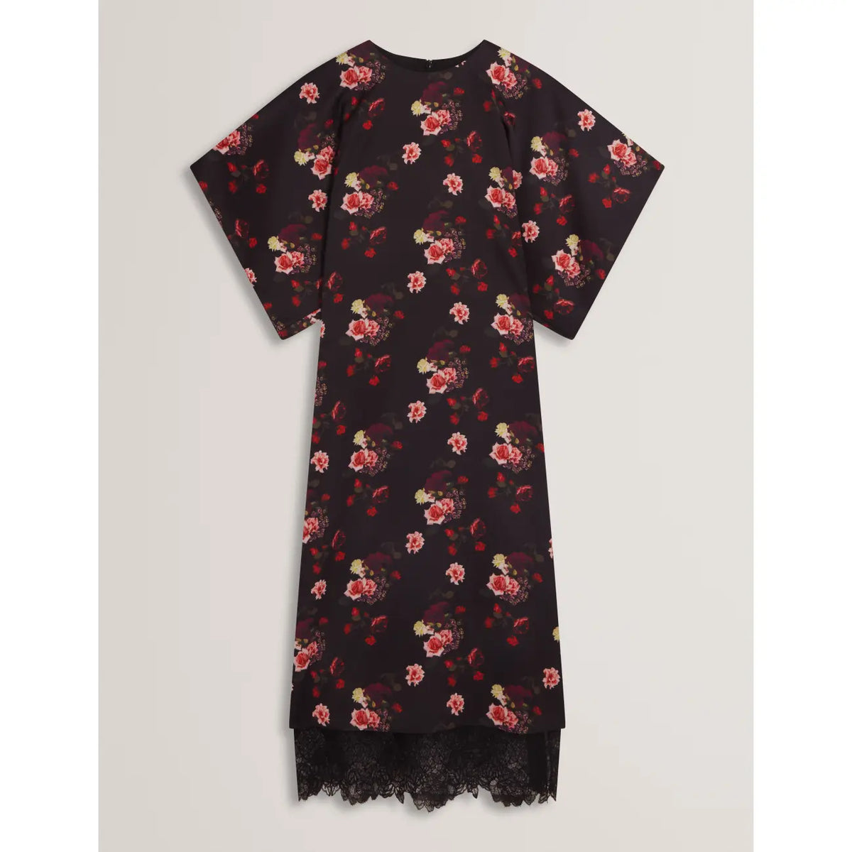 Ted Baker naisten mekko Meeiaa, musta kuosi
