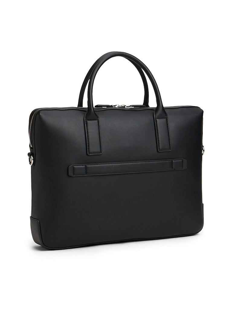 Tommy Hilfiger laukku K TH RELAXED COMPUTER BAG, musta