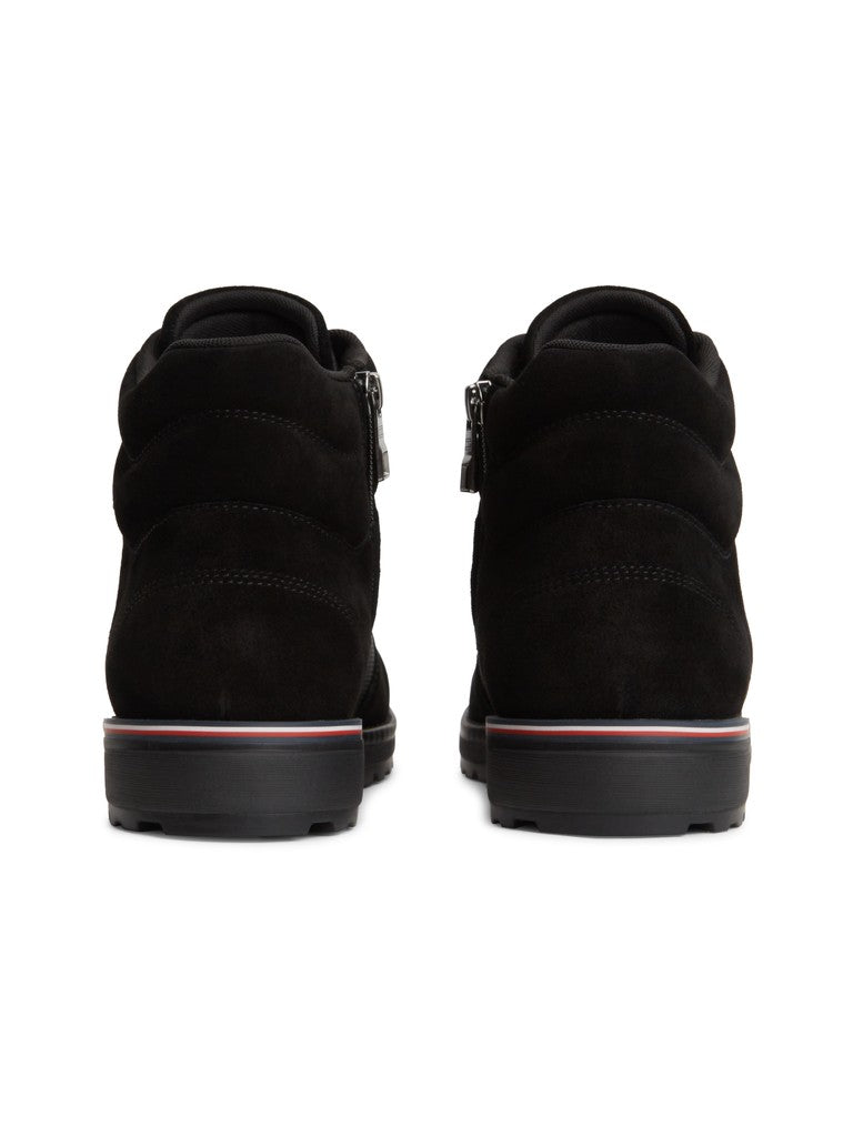 Tommy Hilfiger miesten kengät Corporate Outdoor Suedeboot, musta