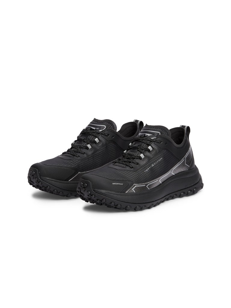 Tommy Hilfiger miesten lenkkarit The Canyon X Knit Runner, musta