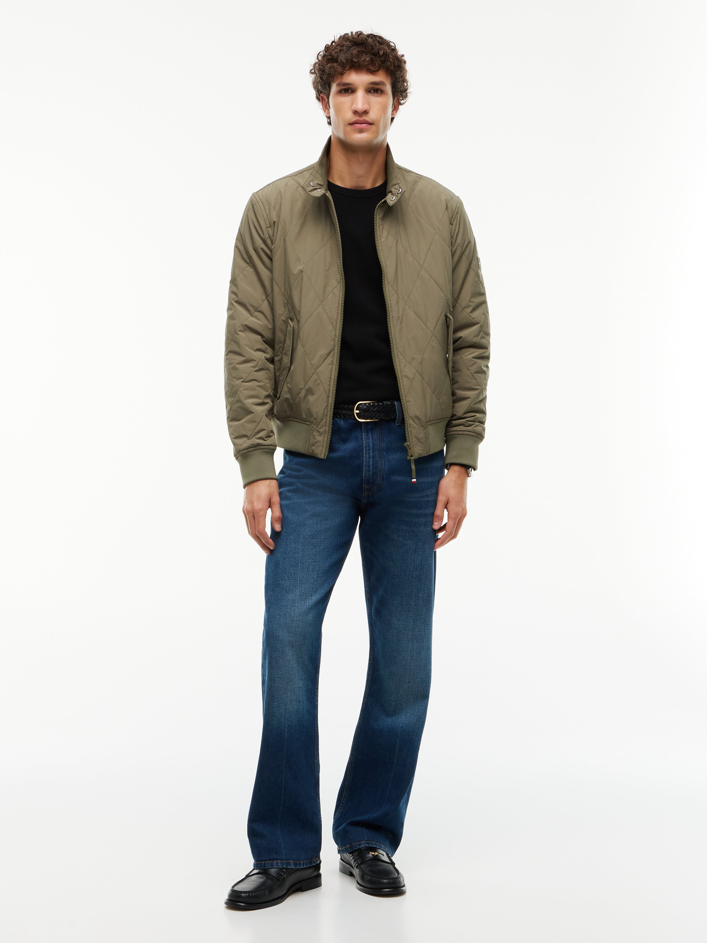 Tommy Hilfiger miesten neulepusero Essential Structure Crew Neck, musta