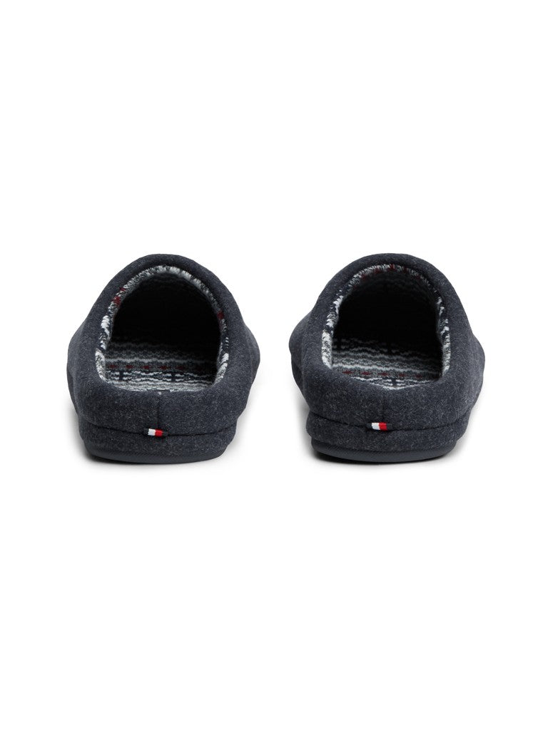 Tommy Hilfiger miesten tossut Felt House Shoe, tummansininen