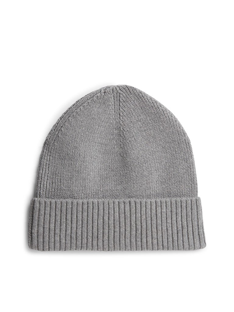 Tommy Hilfiger miesten pipo TH Flag Pima Cotton Beanie, vaaleanharmaa melange