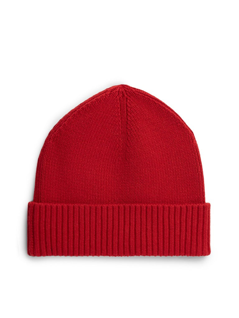 Tommy Hilfiger miesten pipo TH Flag Pima Cotton Beanie, Primary Red