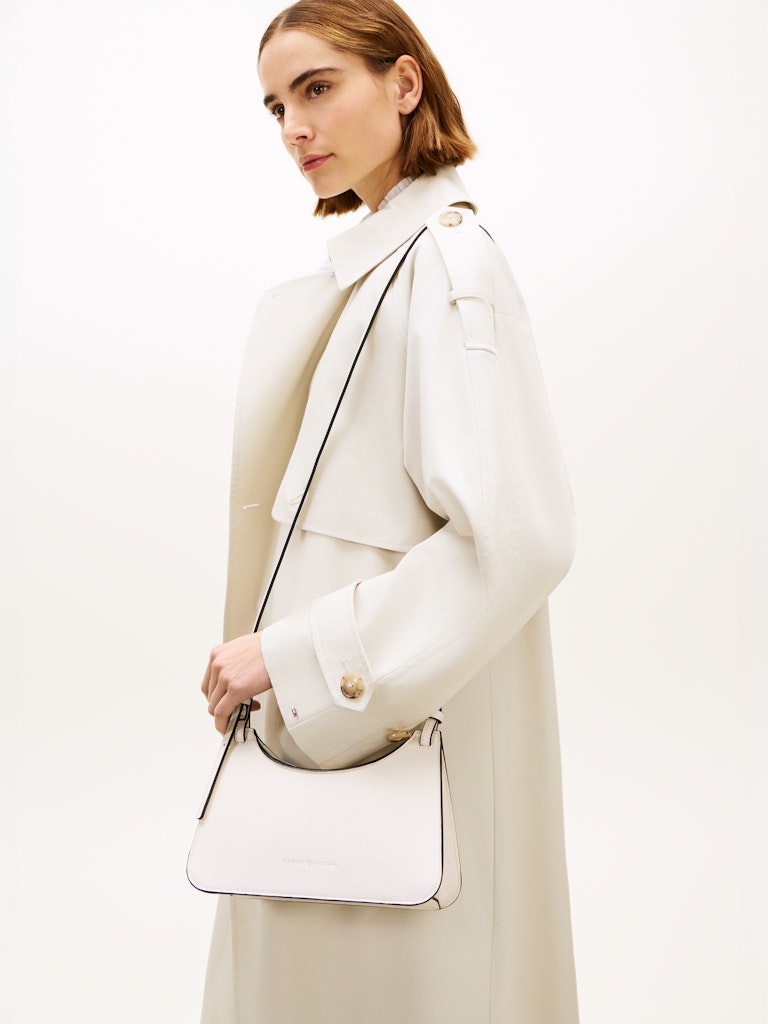 Tommy Hilfiger naisten laukku TH Modern Crossover, luonnonvalkoinen