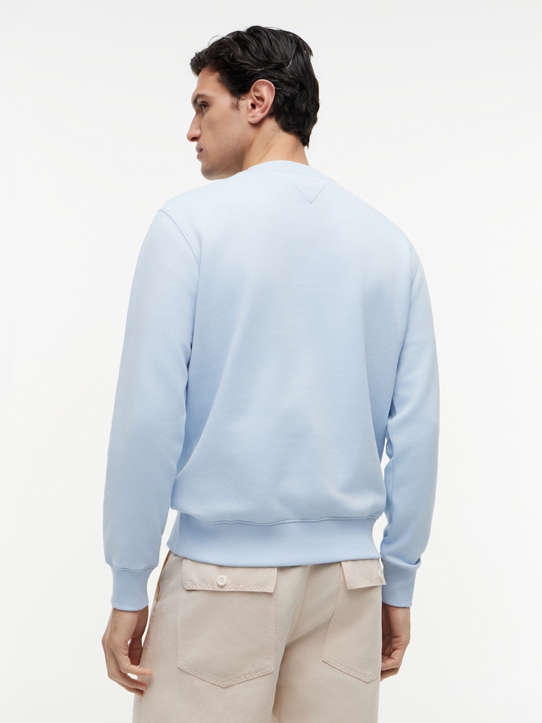 Tommy Hilfiger miesten collegepaita Essential Terry Crew Neck, sininen