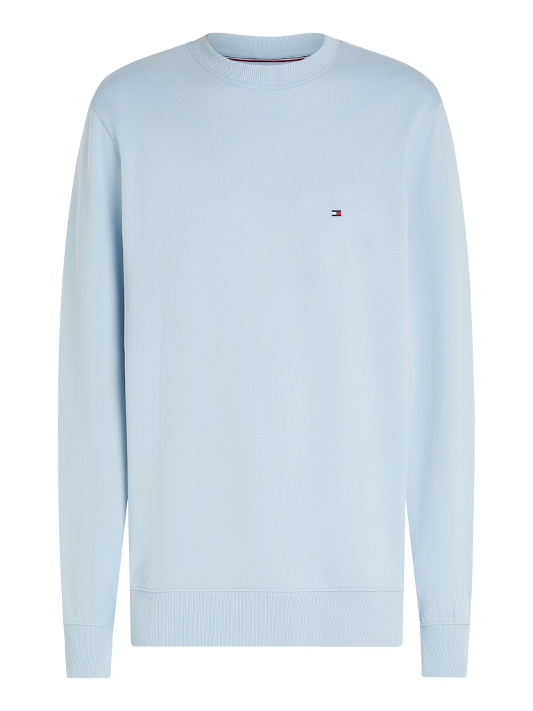 Tommy Hilfiger miesten collegepaita Essential Terry Crewneck, vaaleansininen